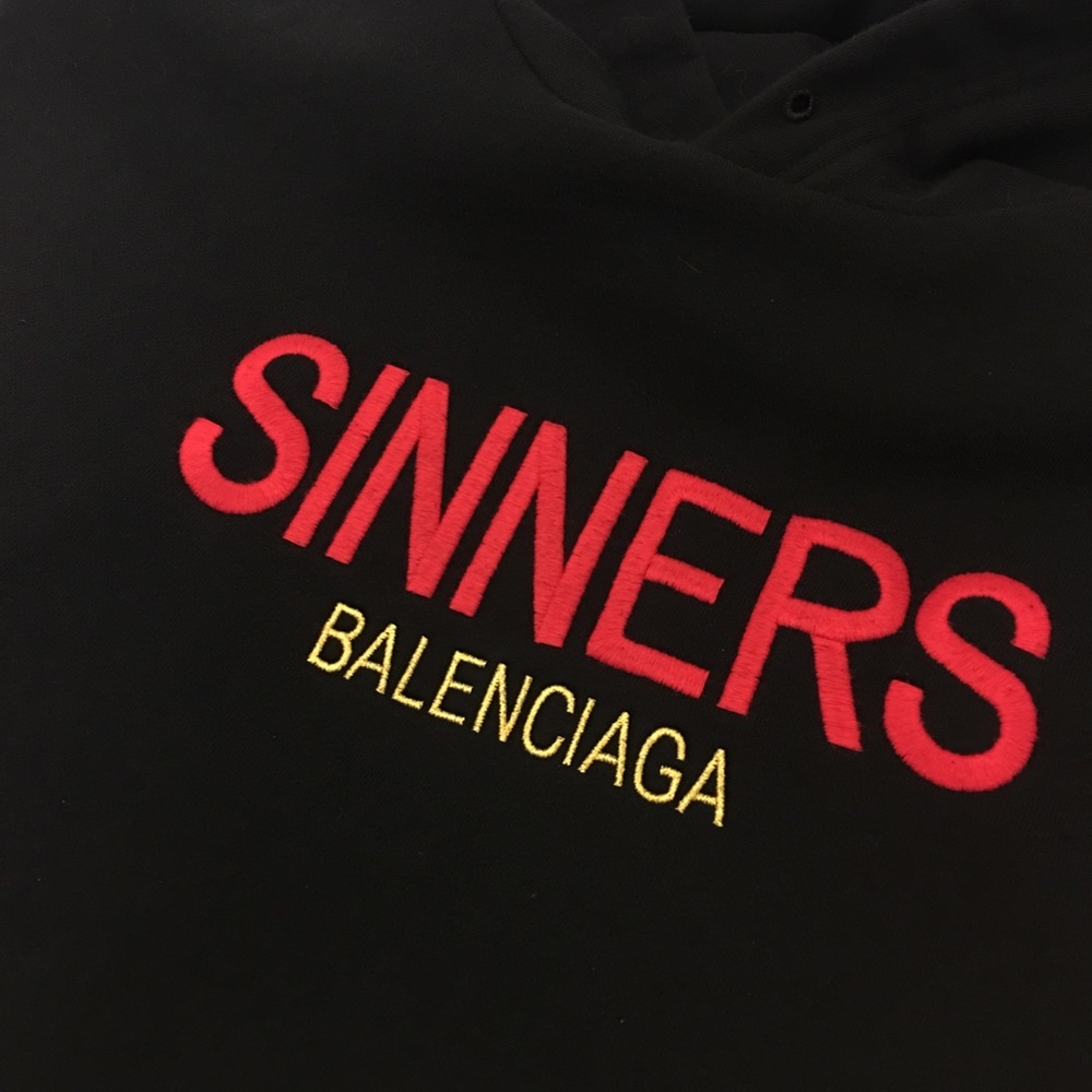 Balenciaga “sinners” hoodie - Picture 2 of 4